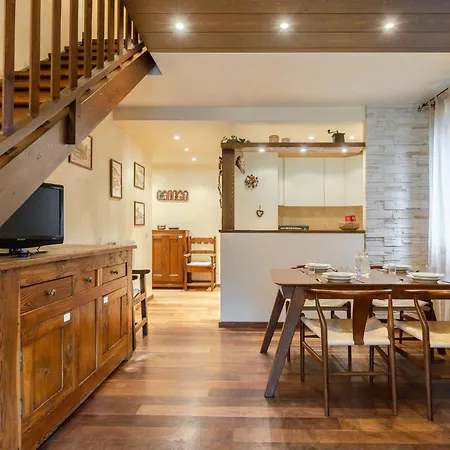 アパート Hostdomus - Brit Flat Borgata Sestriere